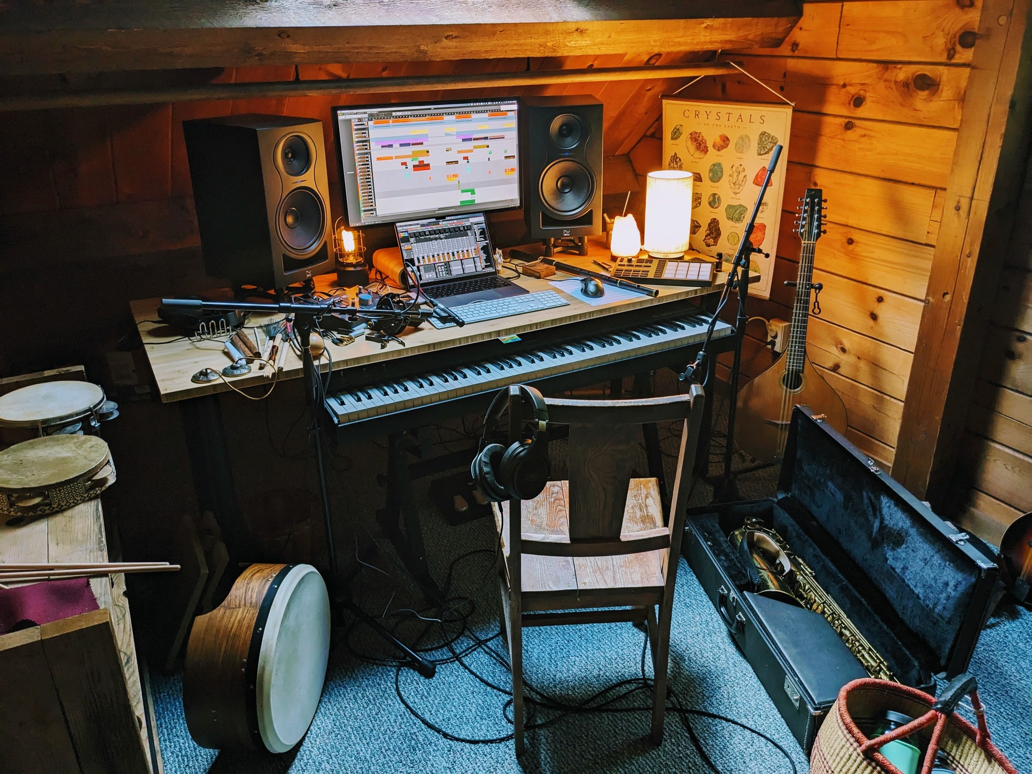 Devin's studio
